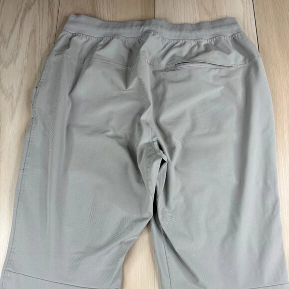 Lululemon Mens Gray Solid Drawstring Warpstrem Classic Joggar Pants Size Medium - Picture 3 of 13